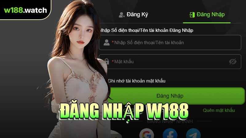 Đăng Nhập W188