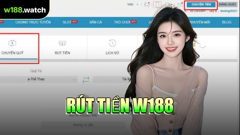 Rút Tiền W188