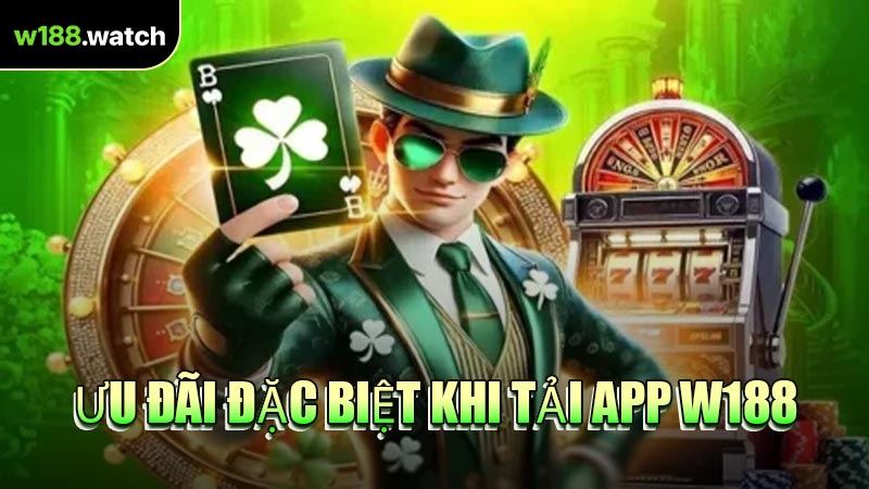 Ưu Đãi Đặc Biệt Khi Tải App W188